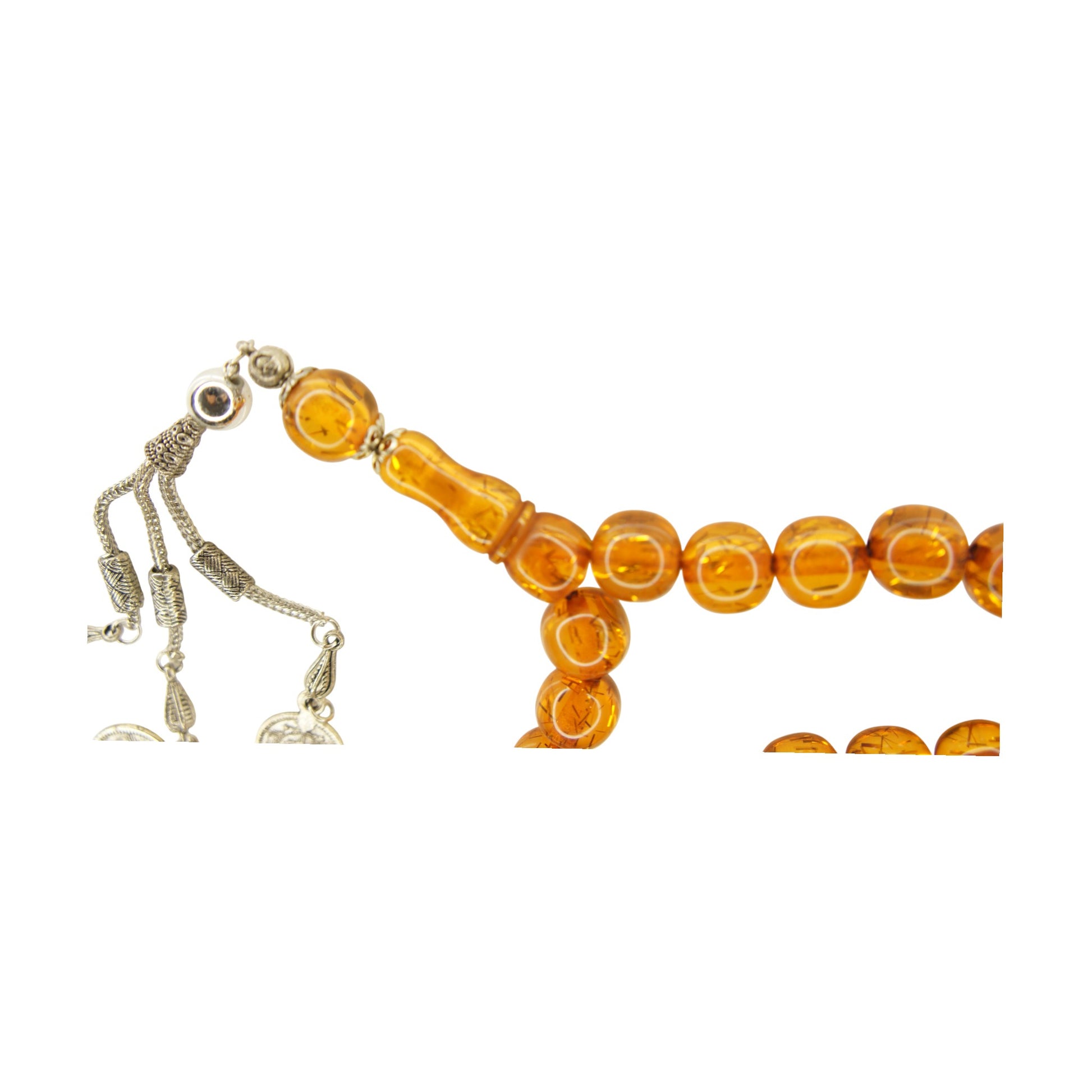 Bienenfossil Tesbih Orange A32 – seltenes Sammlerstück